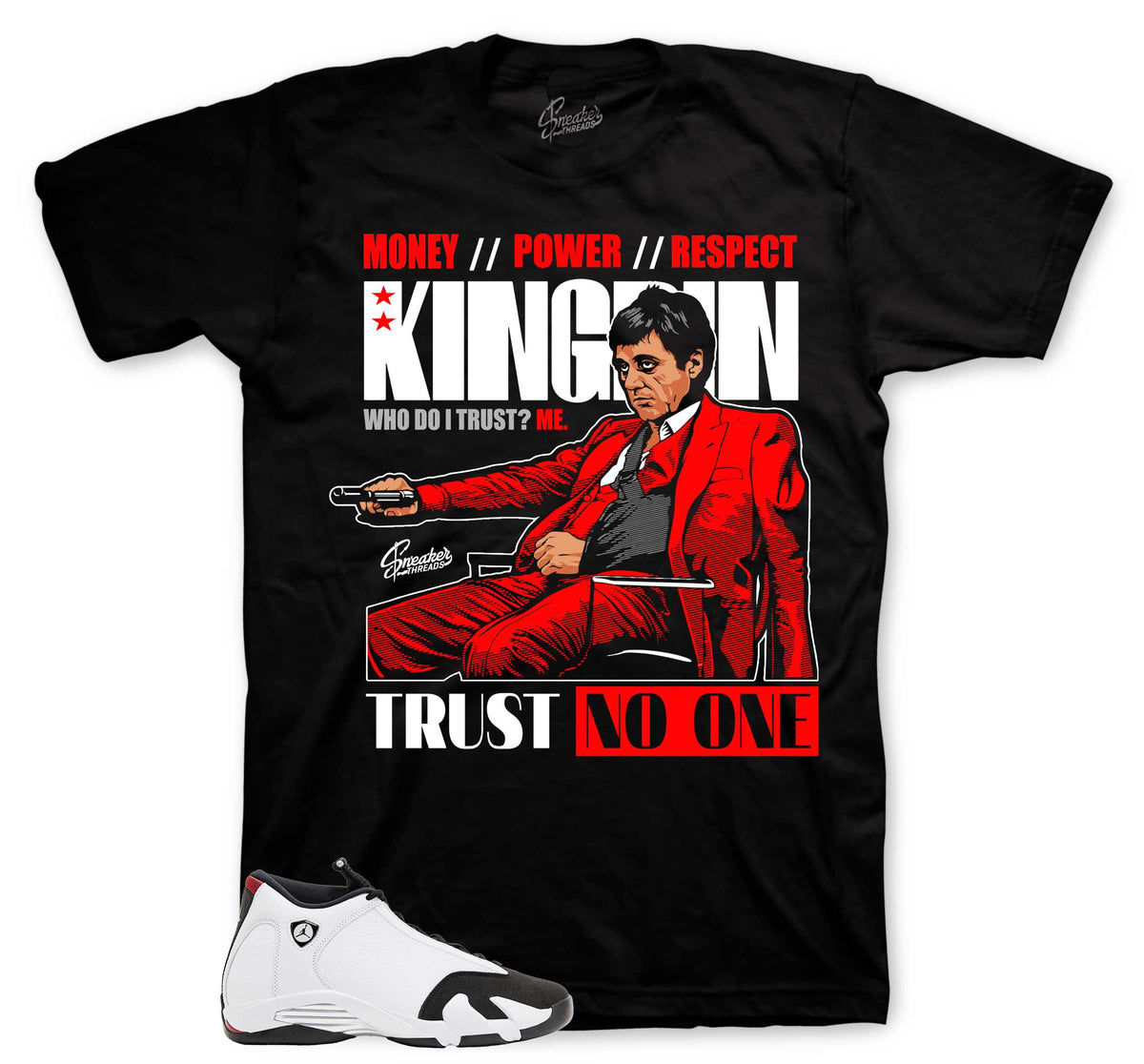 Retro 14 Black Toe Trust Issues Shirt