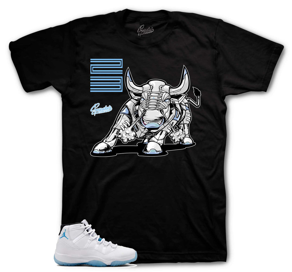 Retro 11 Legend Blue No Bull Shirt