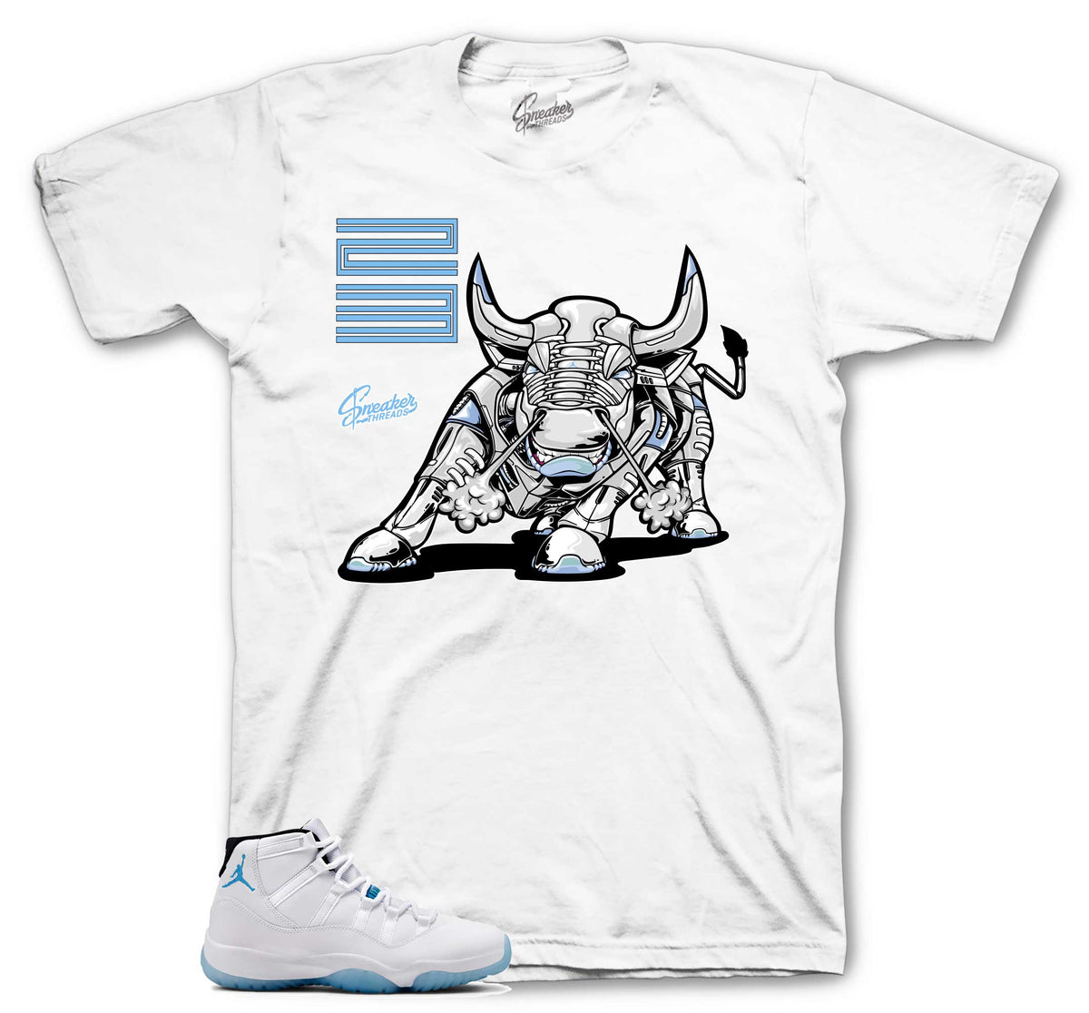 Retro 11 Legend Blue No Bull Shirt
