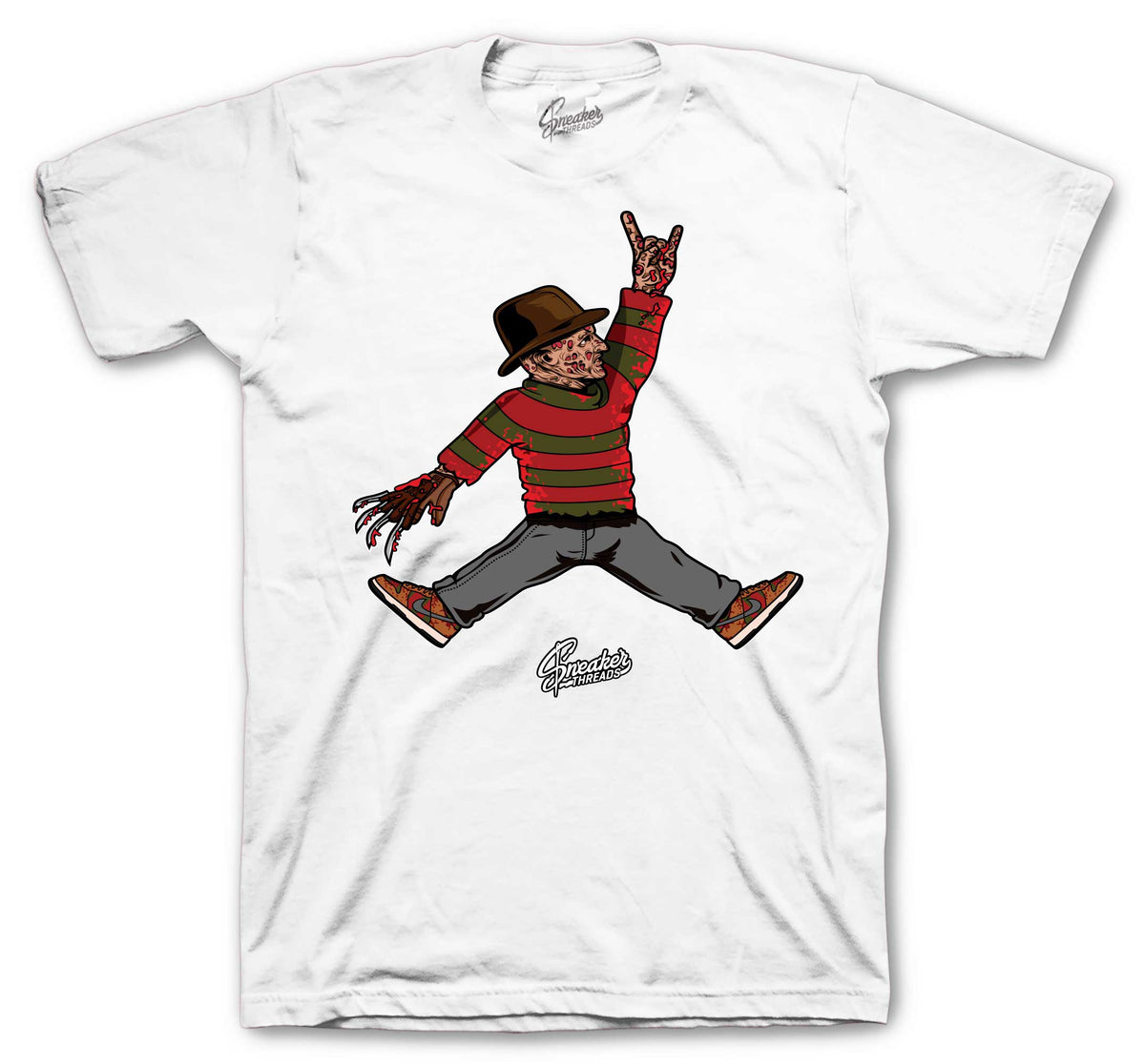 Halloween Sneaker Tees | Air Freddy Shirt