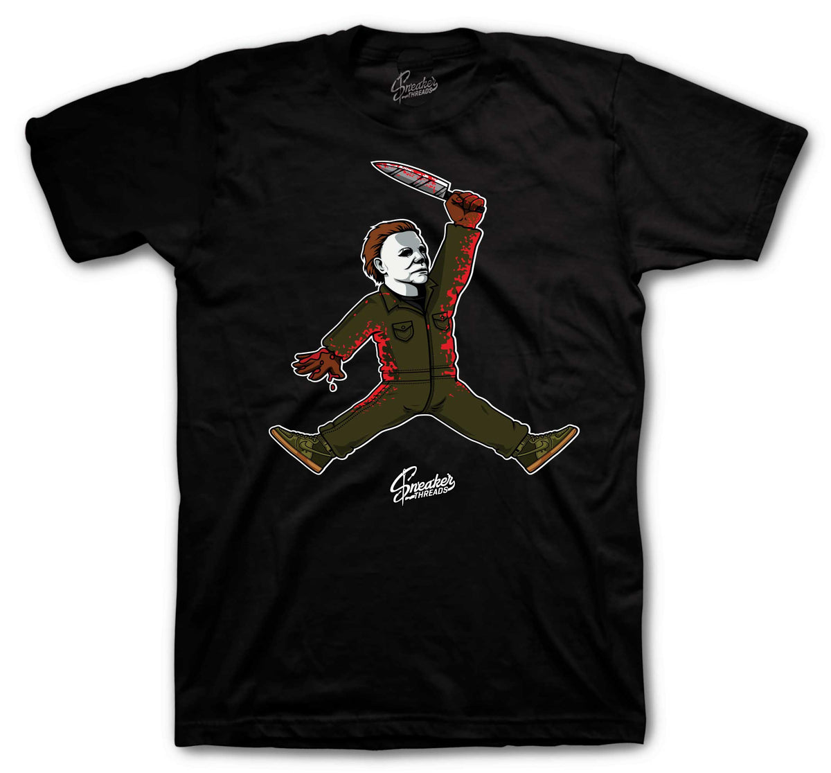 Halloween Sneaker Tees | Air Mike Shirt