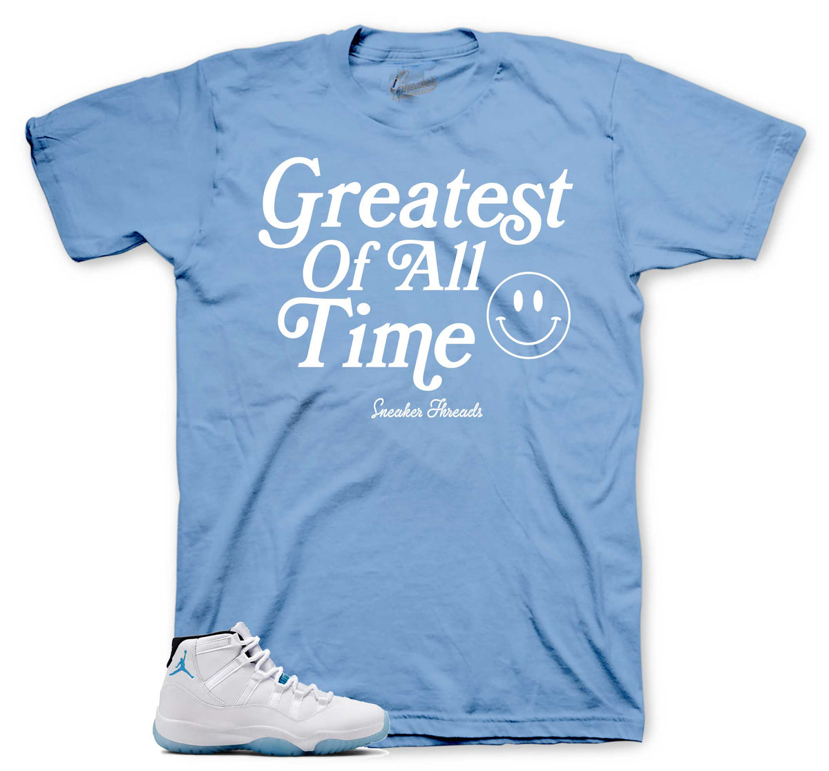 Retro 11 Legend Blue Goat Shirt