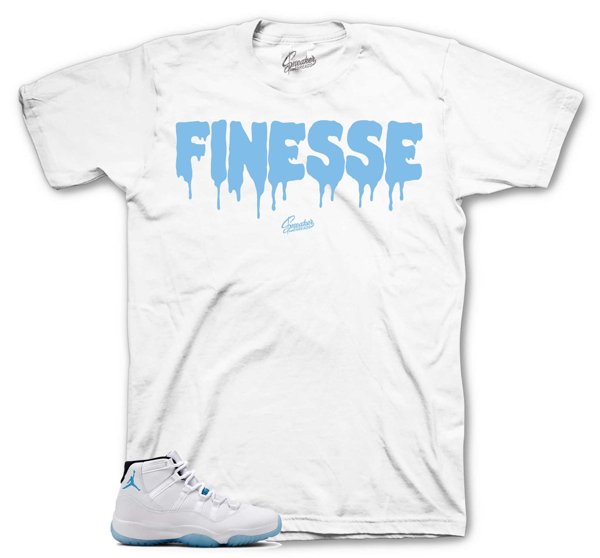 Retro 11 Legend Blue Finesse Shirt