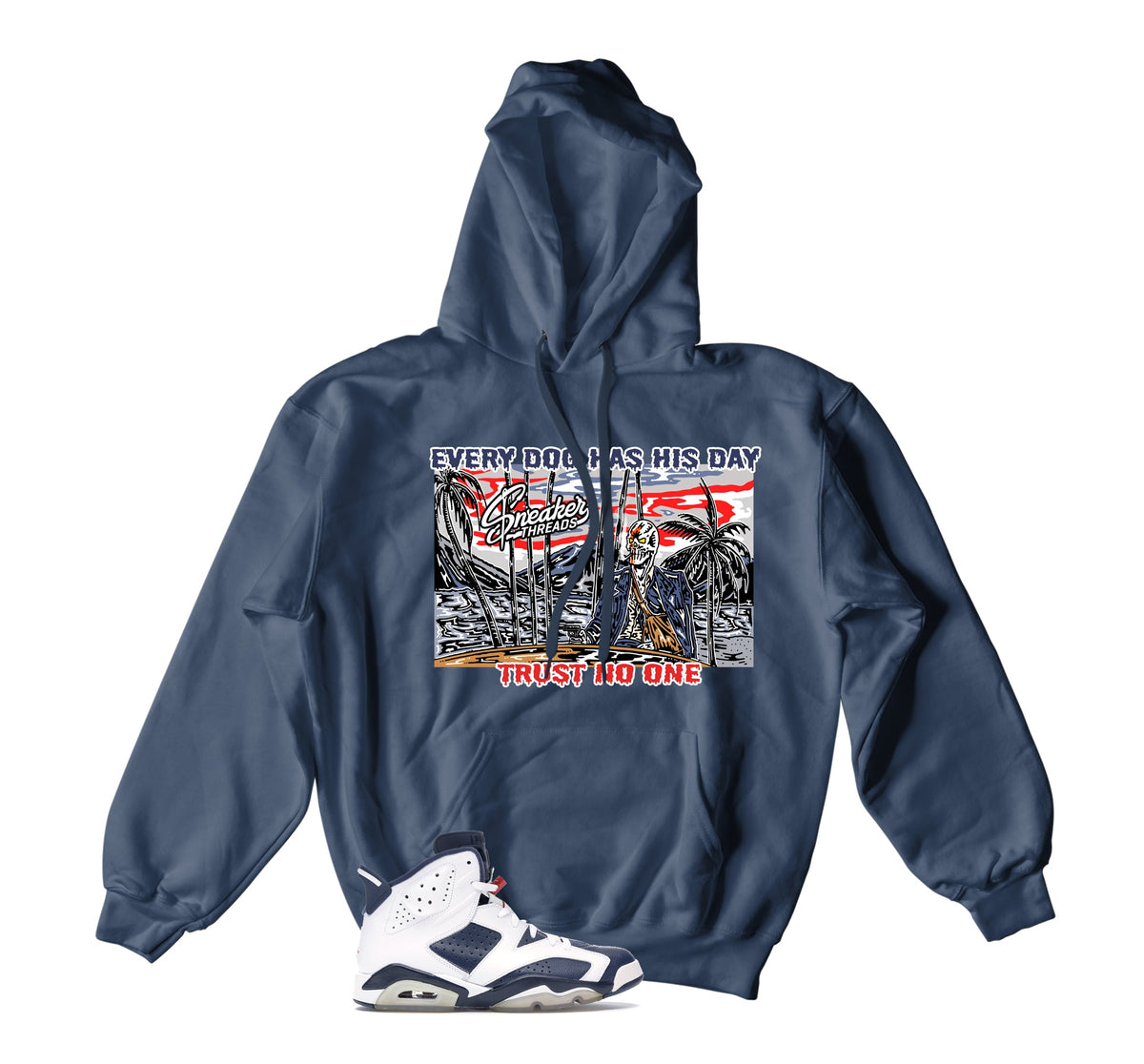 Retro 6 Olympic Every Dog Hoody