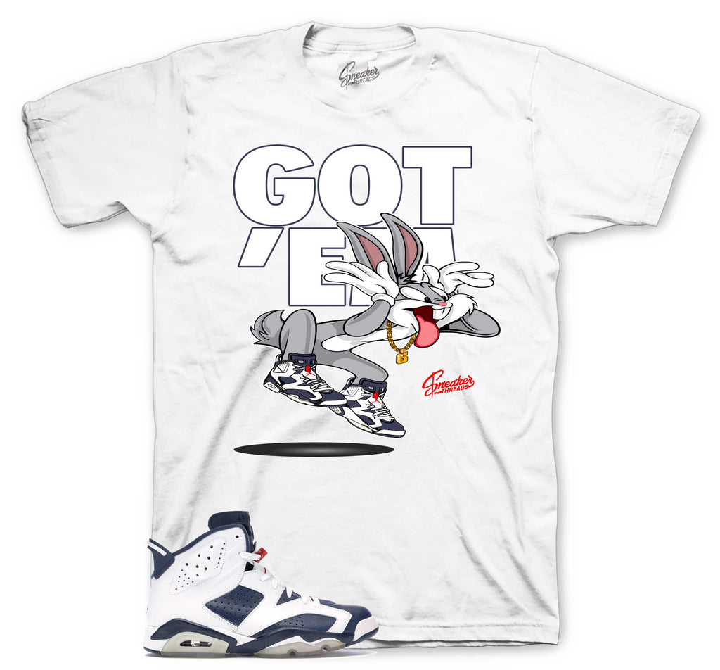 Retro 6 Olympic Got Em Shirt