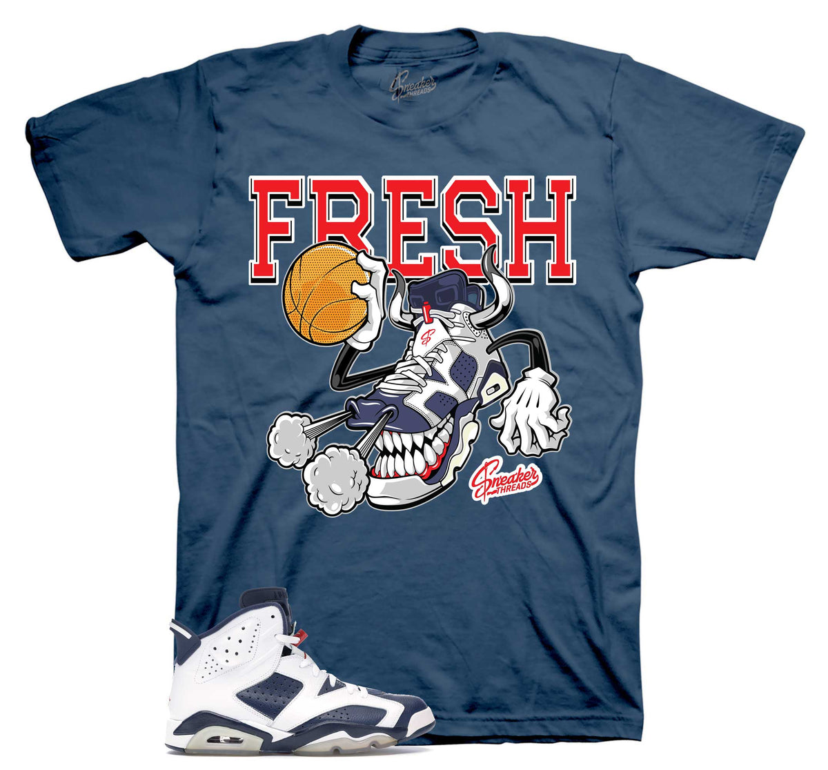 Retro 6 Olympic Fly Kicks Shirt