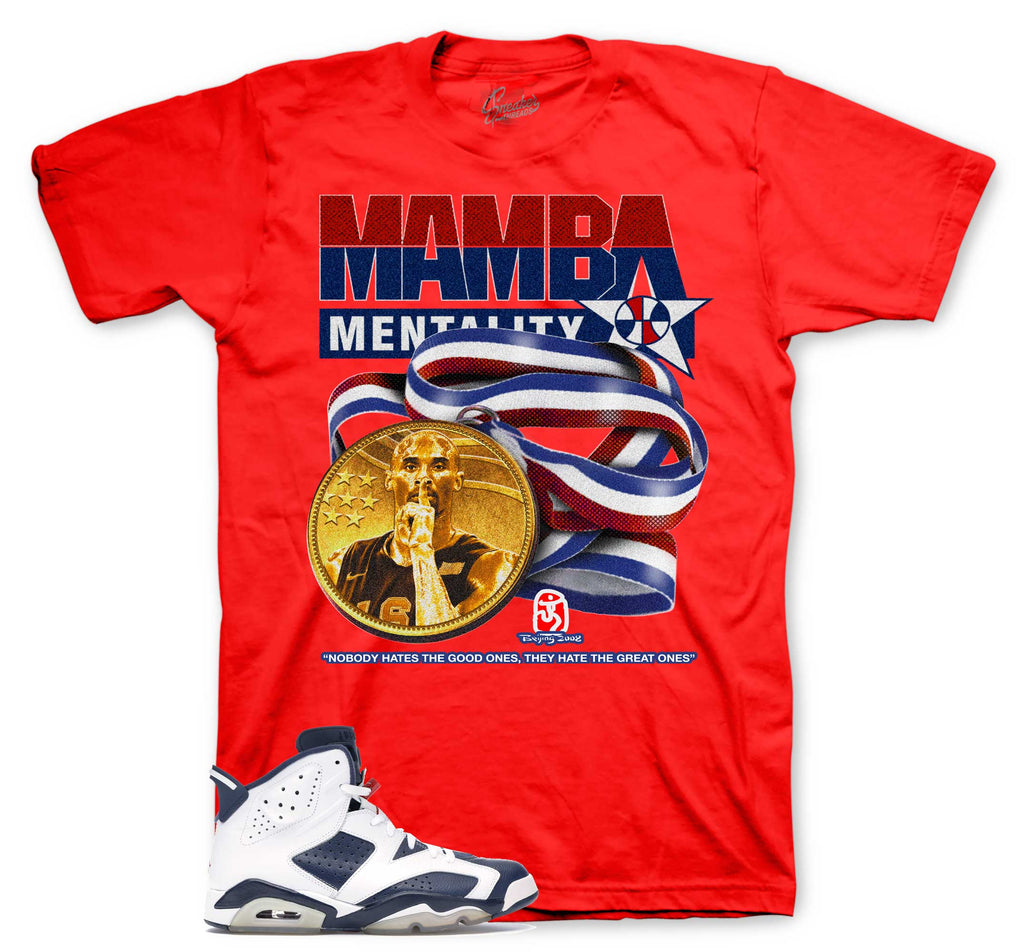 Retro 6 Olympic Mentality Shirt