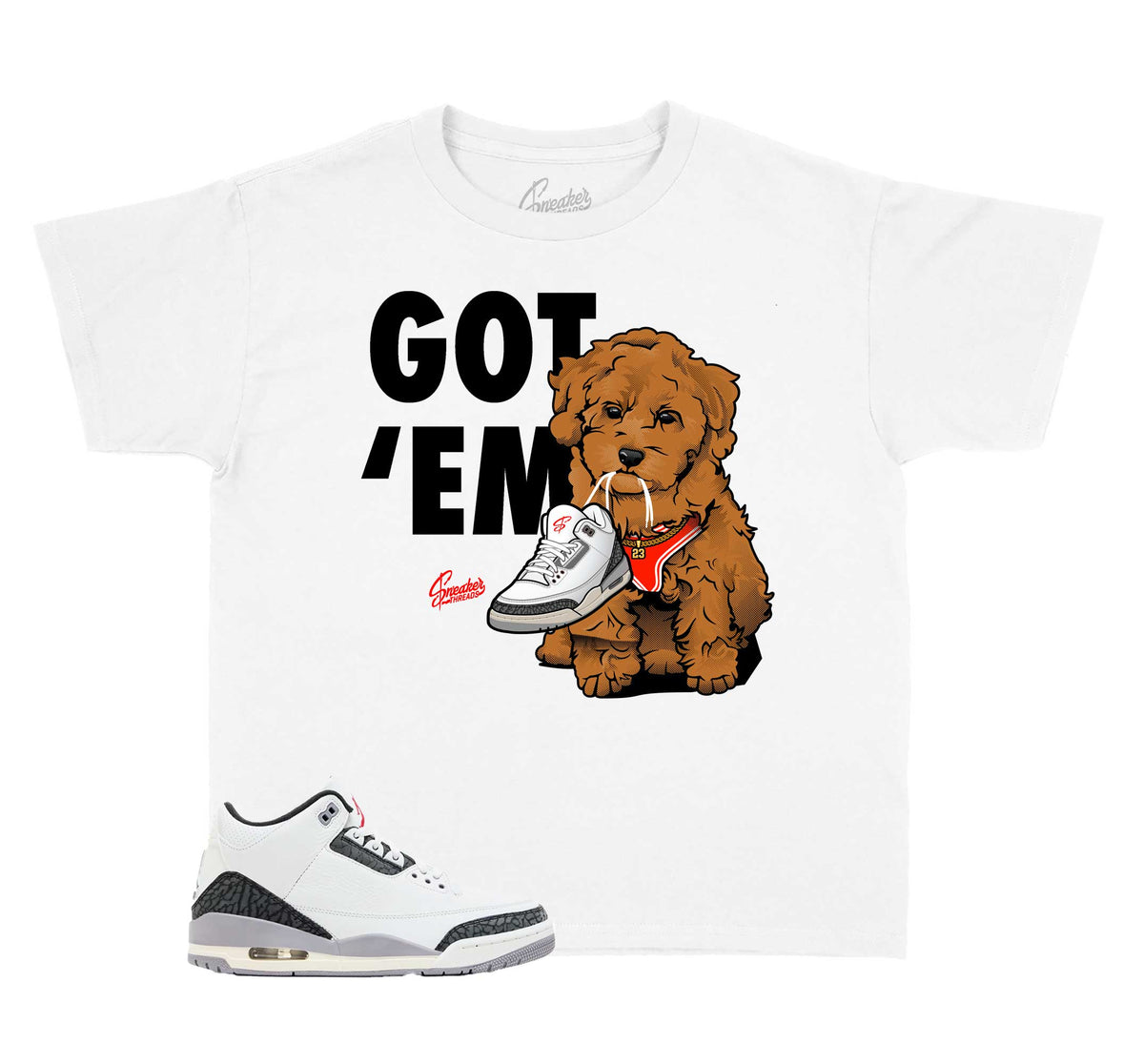 Kids - Cement Gray 3 Got Em Shirt