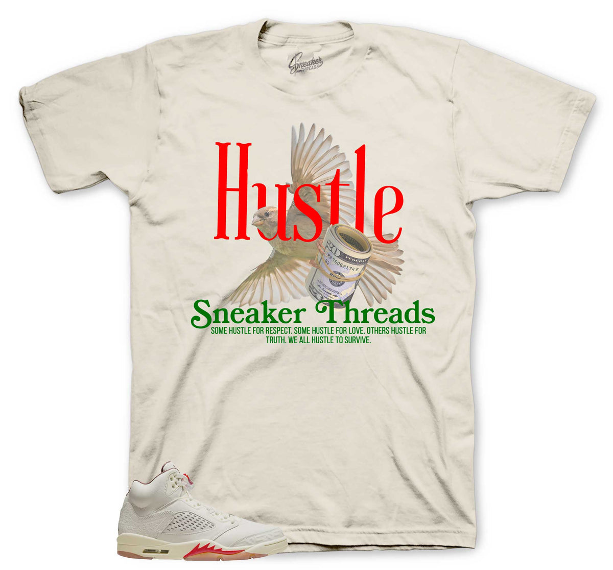 Retro 5 "El Grito" Hustle Bird Shirt