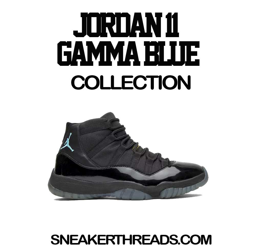 Retro 11 Gamma Blue Social Distance Shirt