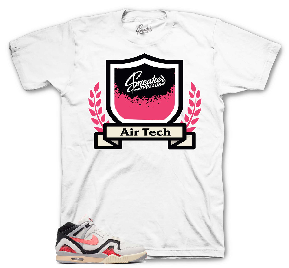 Air Tech Challenge Hot Lava Crest Shirt