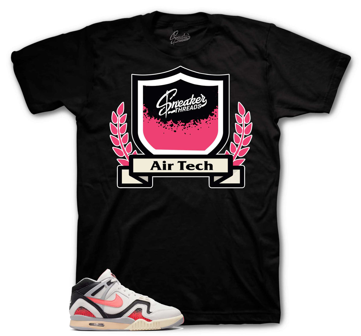 Air Tech Challenge Hot Lava Crest Shirt