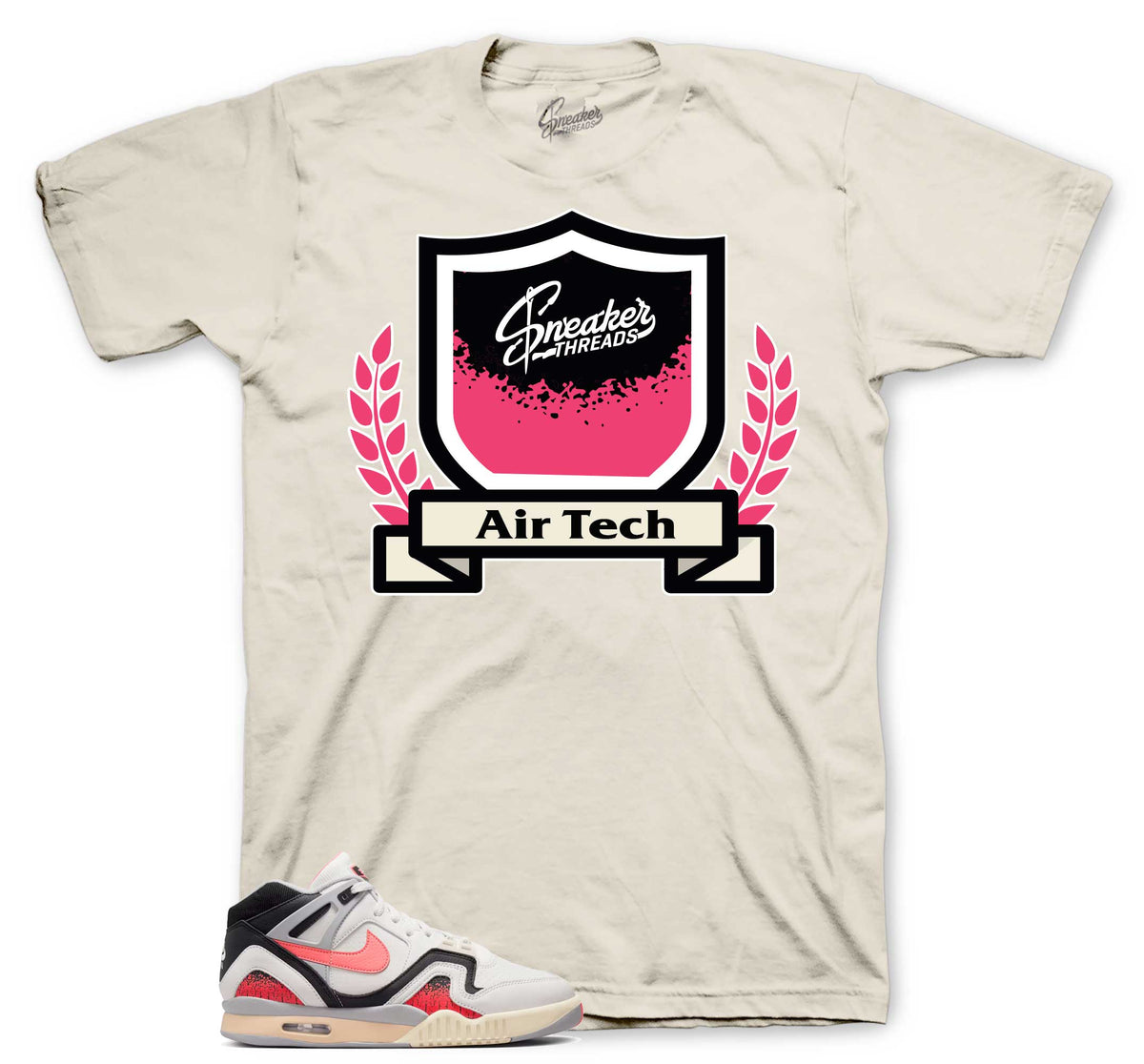 Air Tech Challenge Hot Lava Crest Shirt
