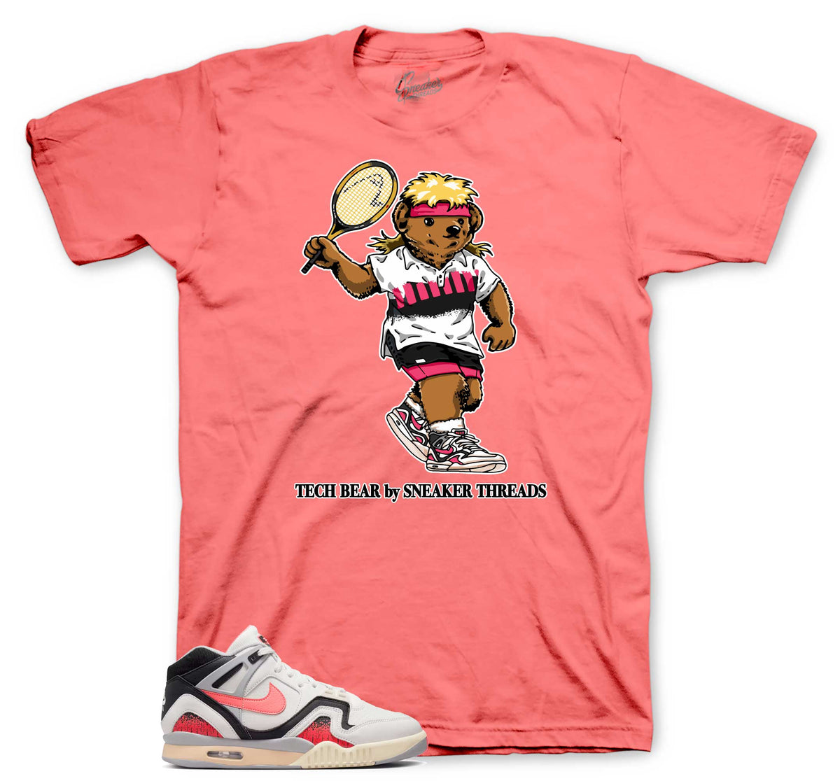 Air Tech Challenge Hot Lava Tech Bear Shirt