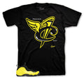 Foamposite Optic Yellow Heaven Cent Shirt