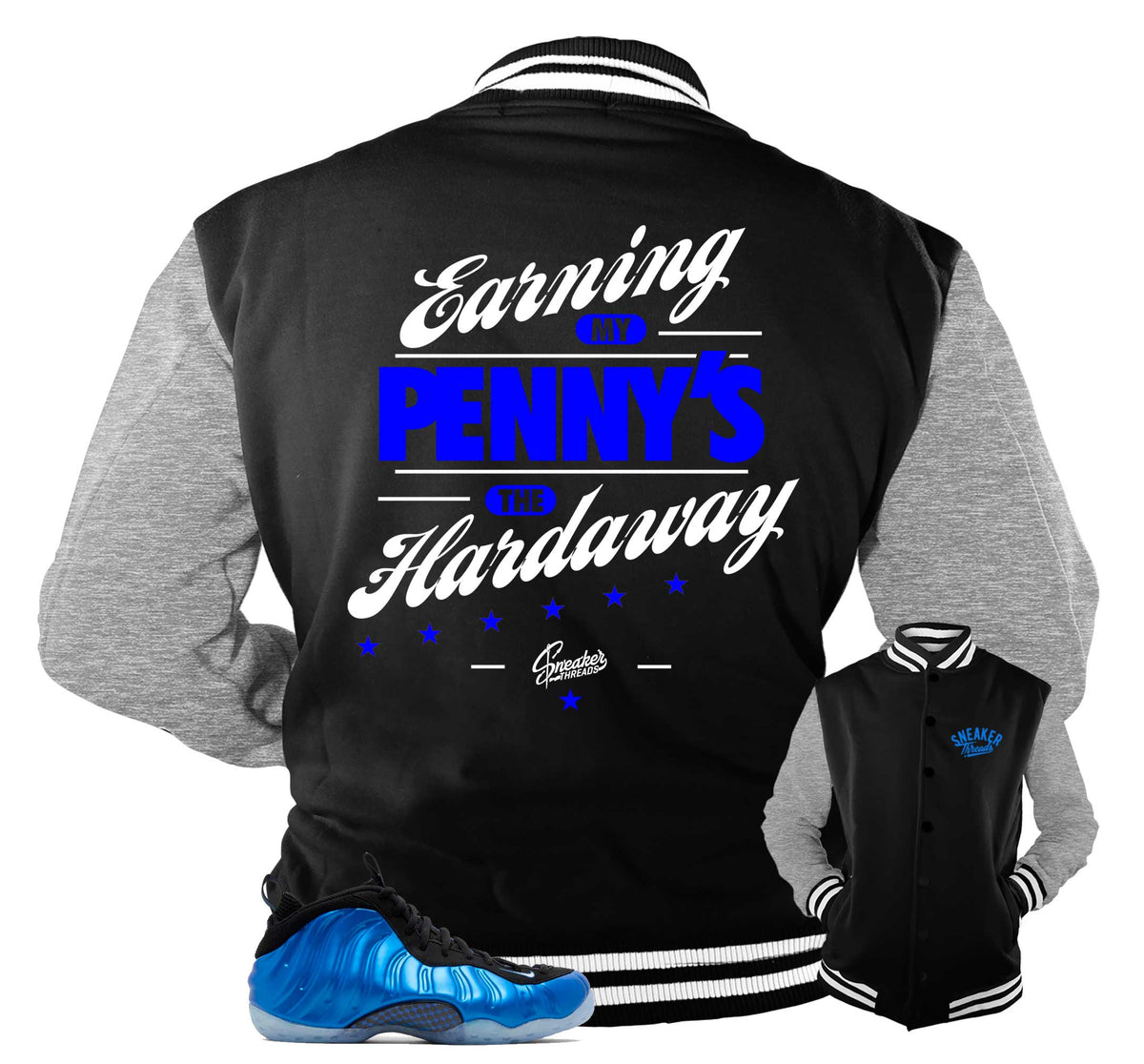 Foamposite Royal Earning Pennys Jacket