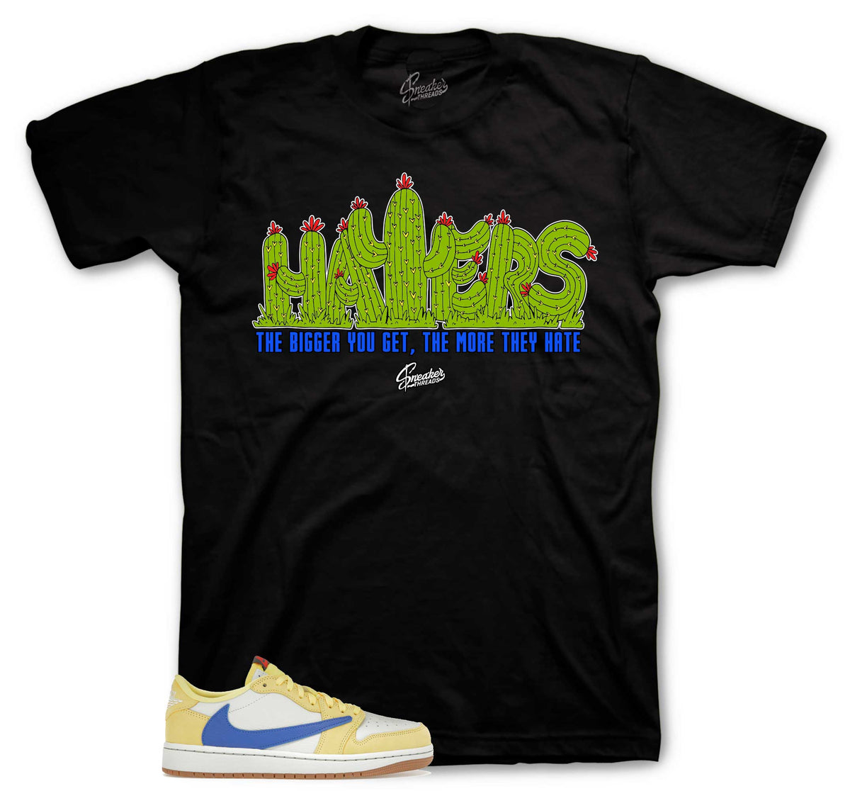Retro 1 Canary Yellow Haters Shirt