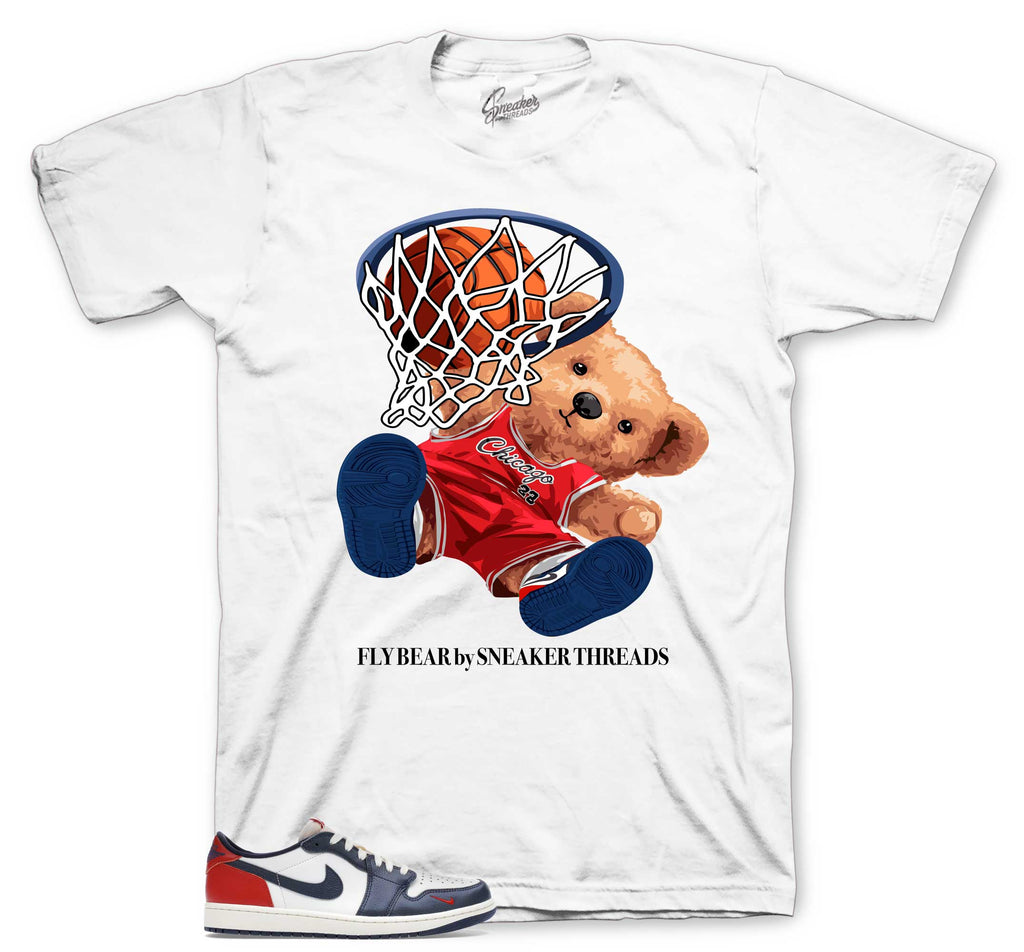 Retro 1 Howard Fly Bear Shirt