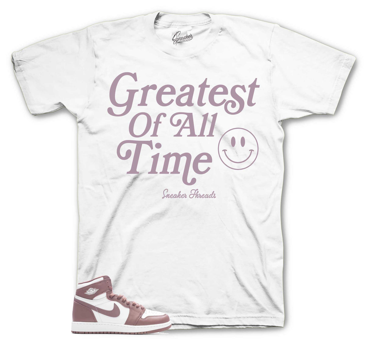 Retro 1 Mauve Goat Shirt