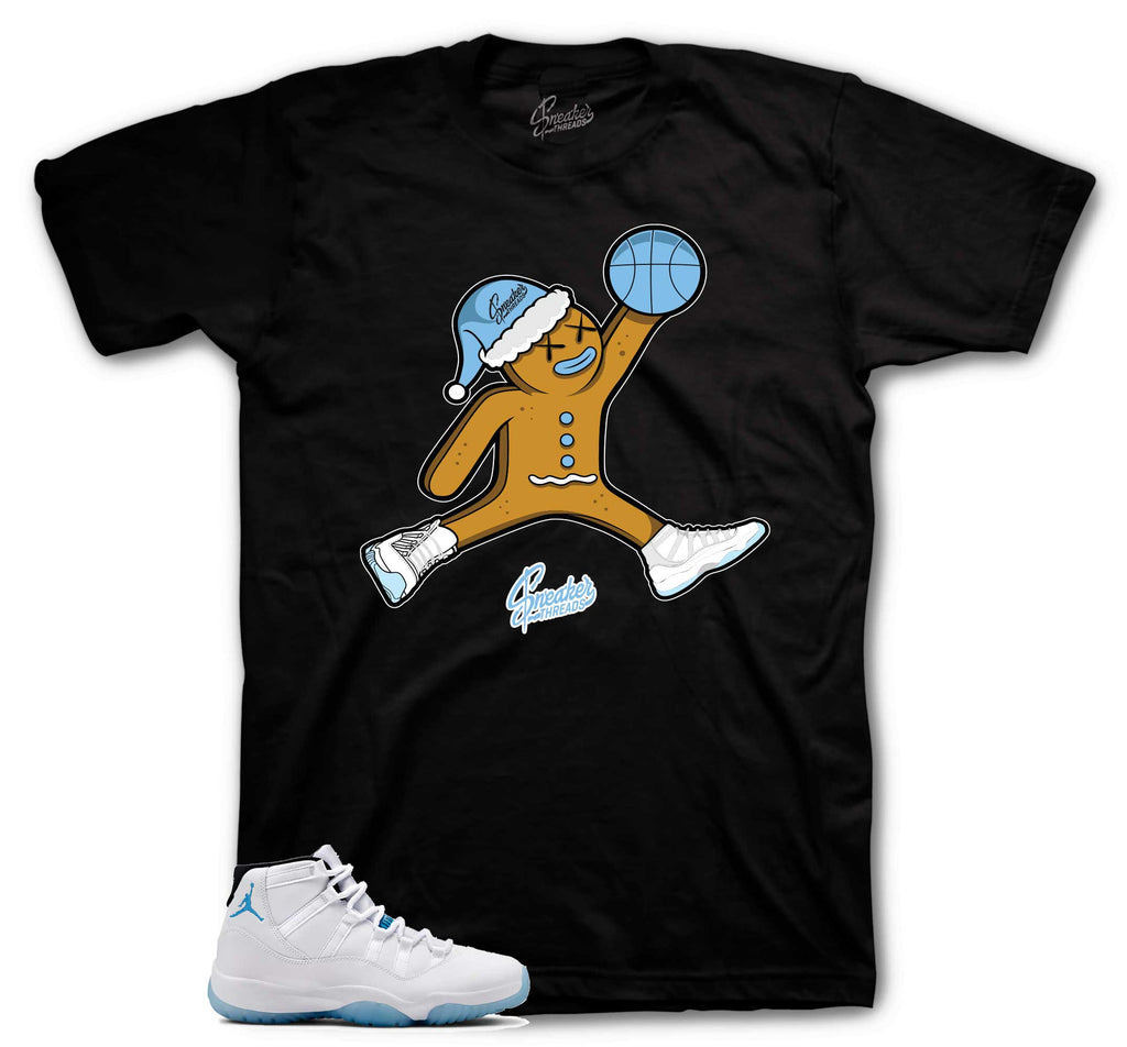 Retro 11 Legend Blue Gingerair Shirt