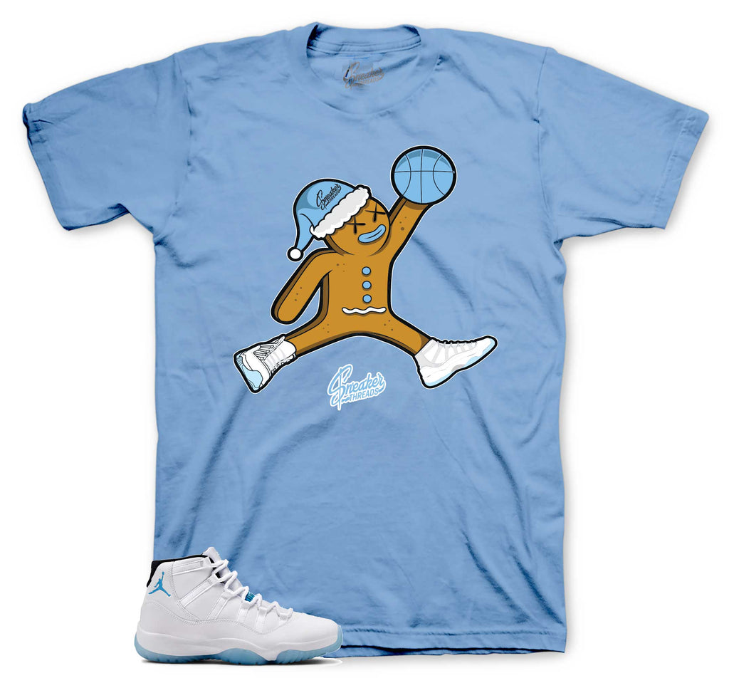 Retro 11 Legend Blue Gingerair Shirt