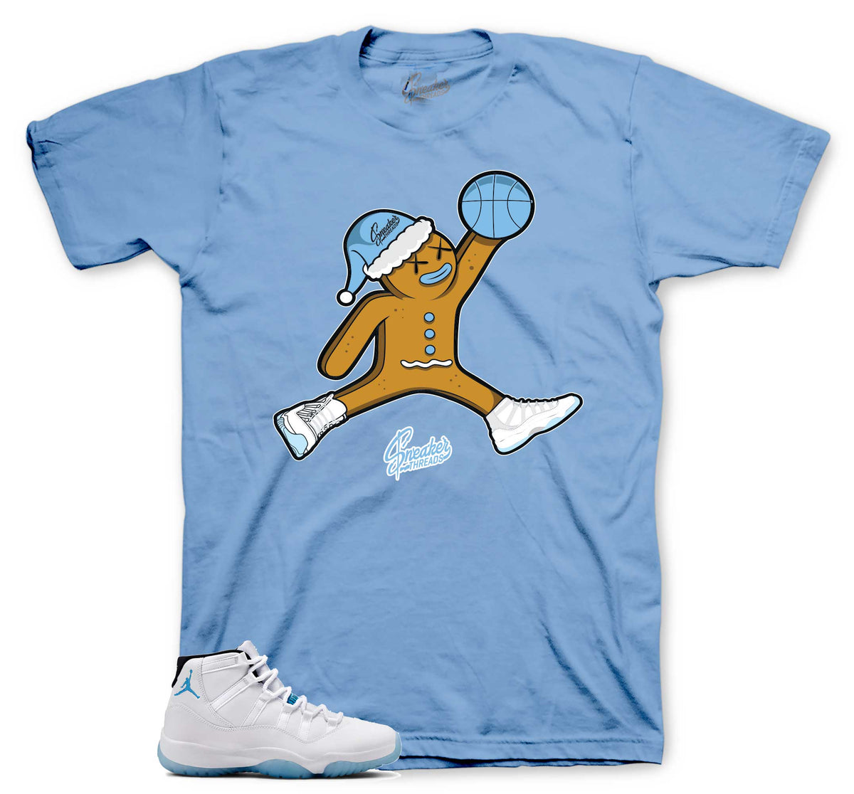 Retro 11 Legend Blue Gingerair Shirt