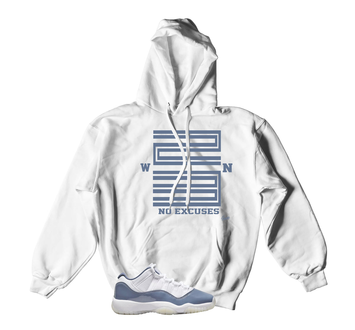 Retro 11 Low Diffused Blue Win 23 Hoody