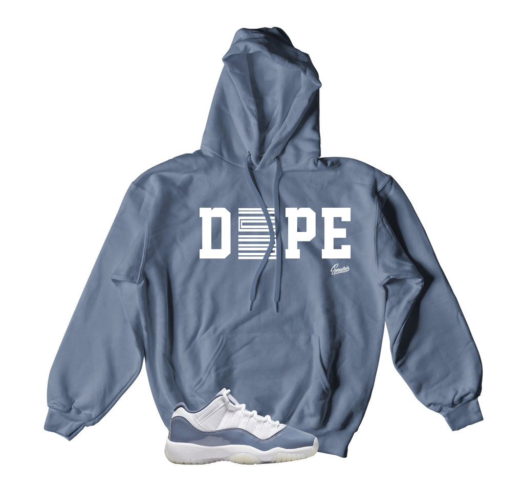 Retro 11 Low Diffused Blue D23PE Hoody