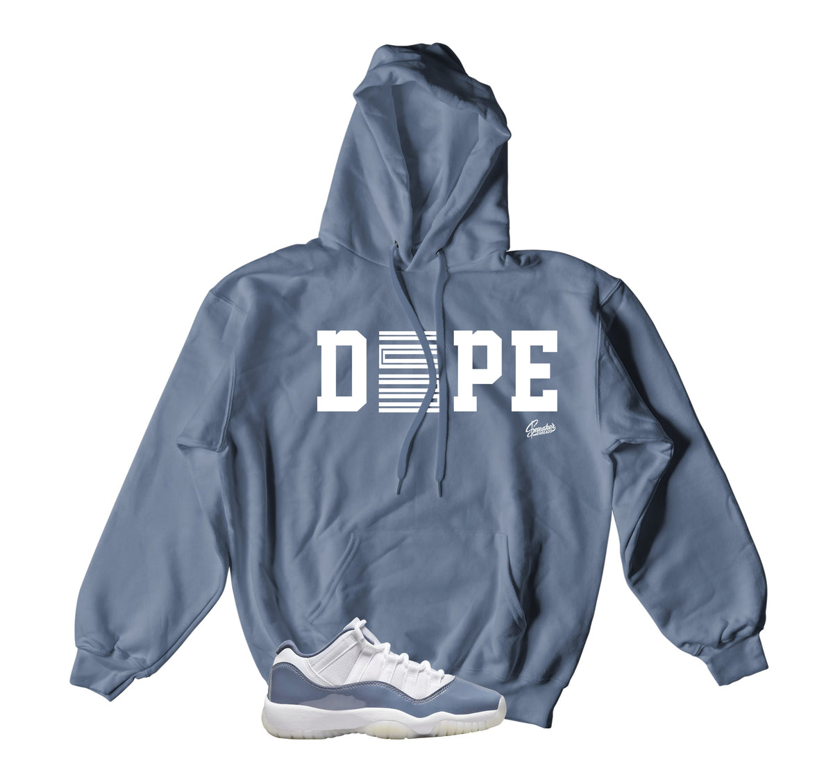 Retro 11 Low Diffused Blue D23PE Hoody
