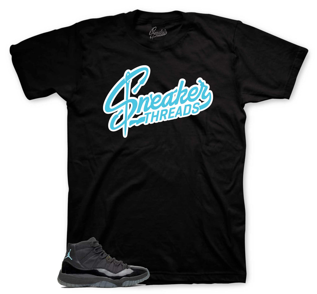 Retro 11 Gamma Blue ST Logo Shirt