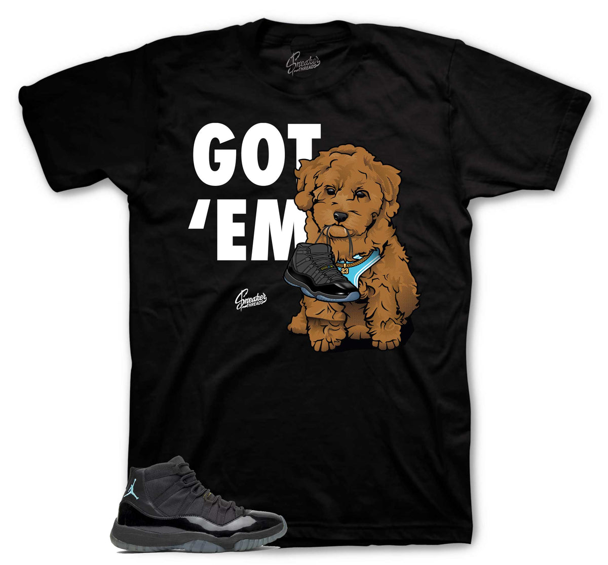 Retro 11 Gamma Blue Got Em Shirt