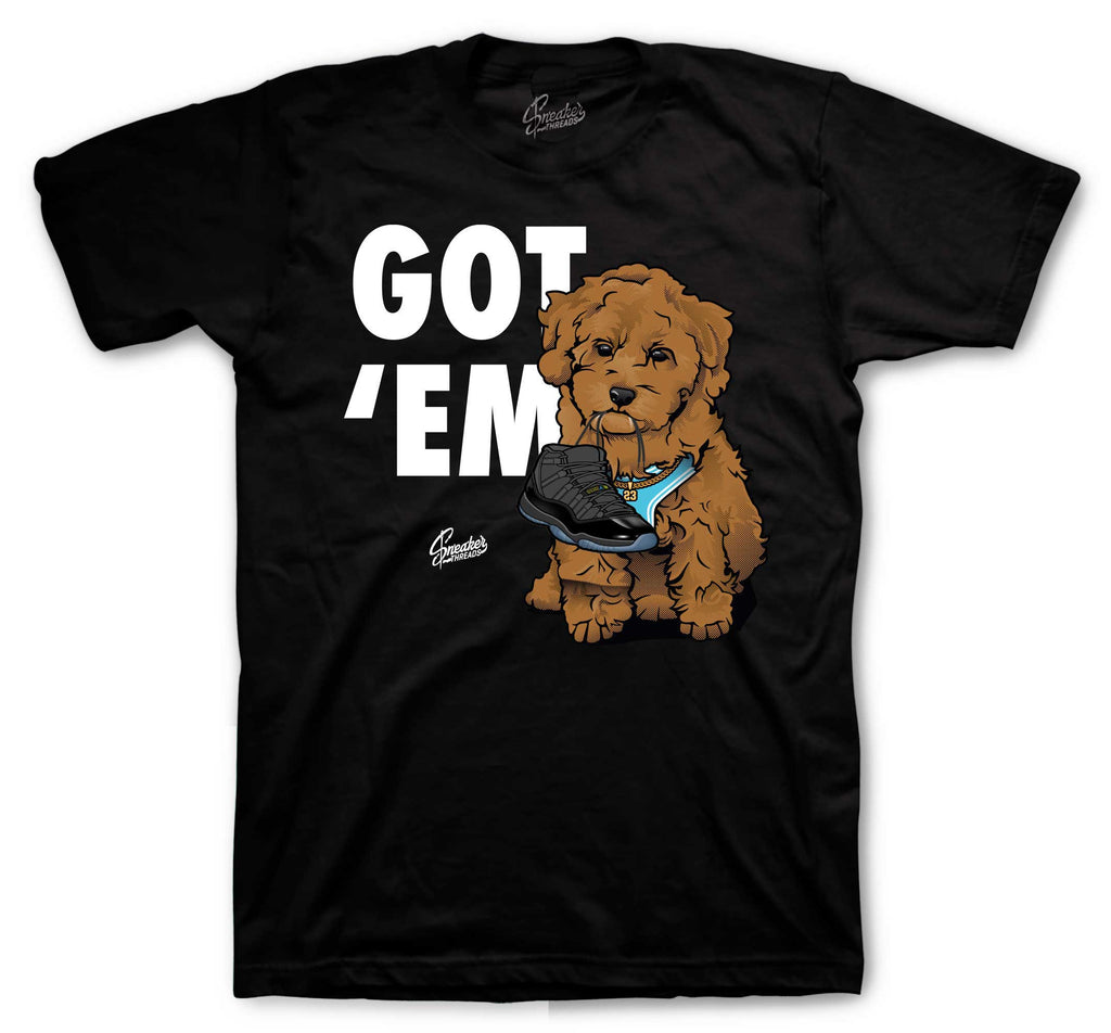 Retro 11 Gamma Blue Got Em Shirt