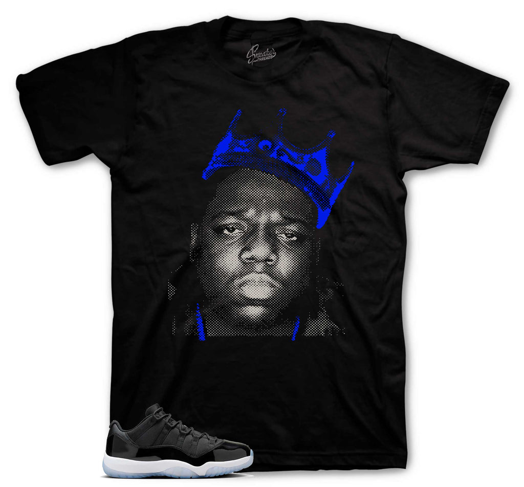 Retro 11 Low Space Jam Crown Big Shirt