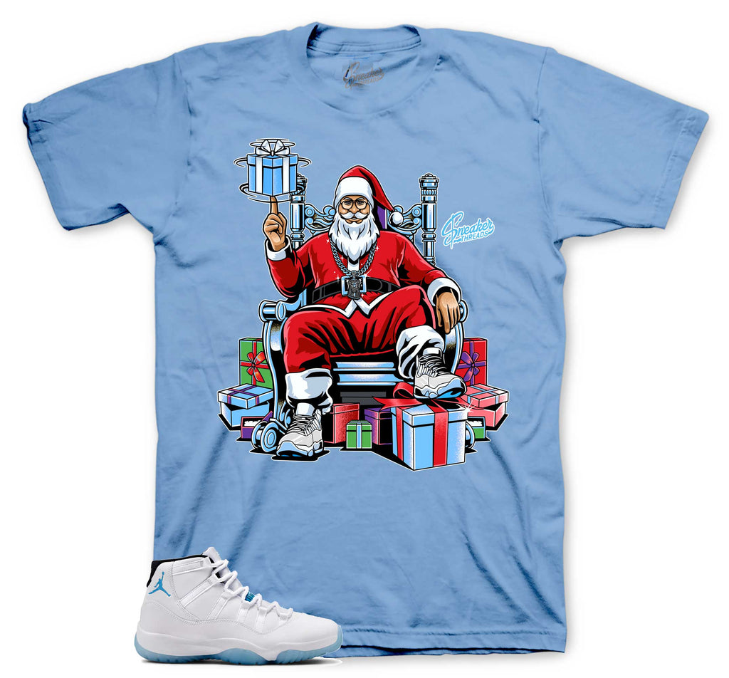 Retro 11 Legend Blue All I Want For Christmas Shirt