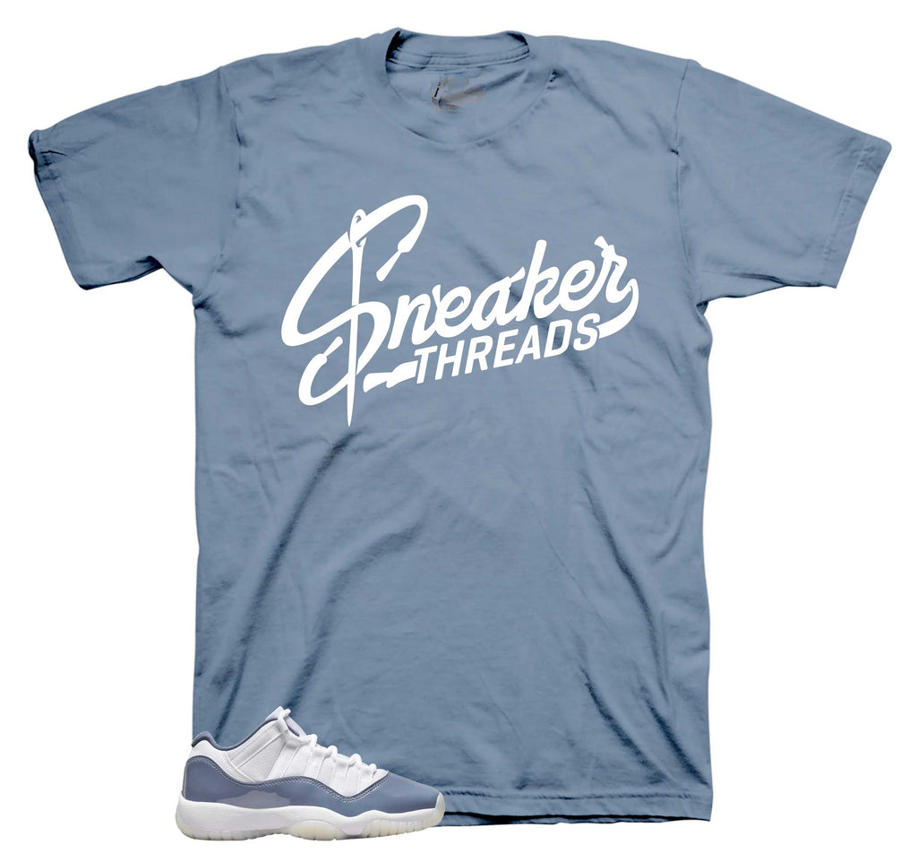 Retro 11 Low Diffused Blue ST Logo Shirt