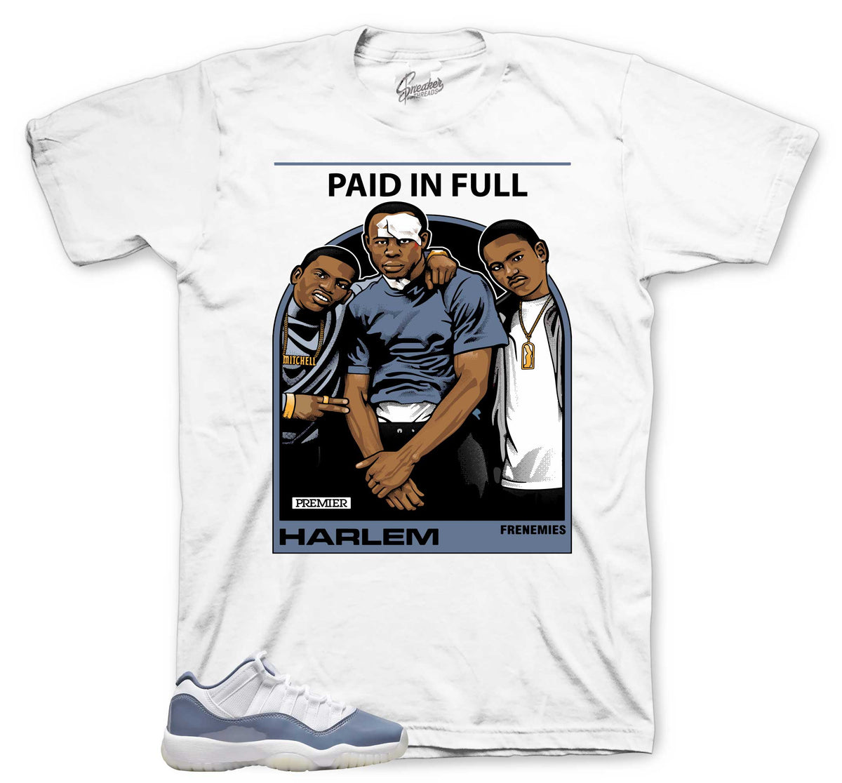 Retro 11 Low Diffused Blue Frenemies Shirt
