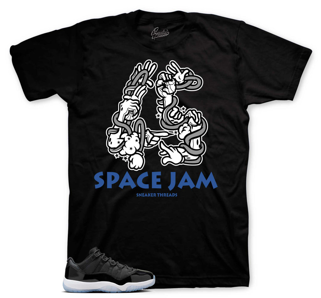 Retro 11 Low Space Jam Hands 45 Shirt