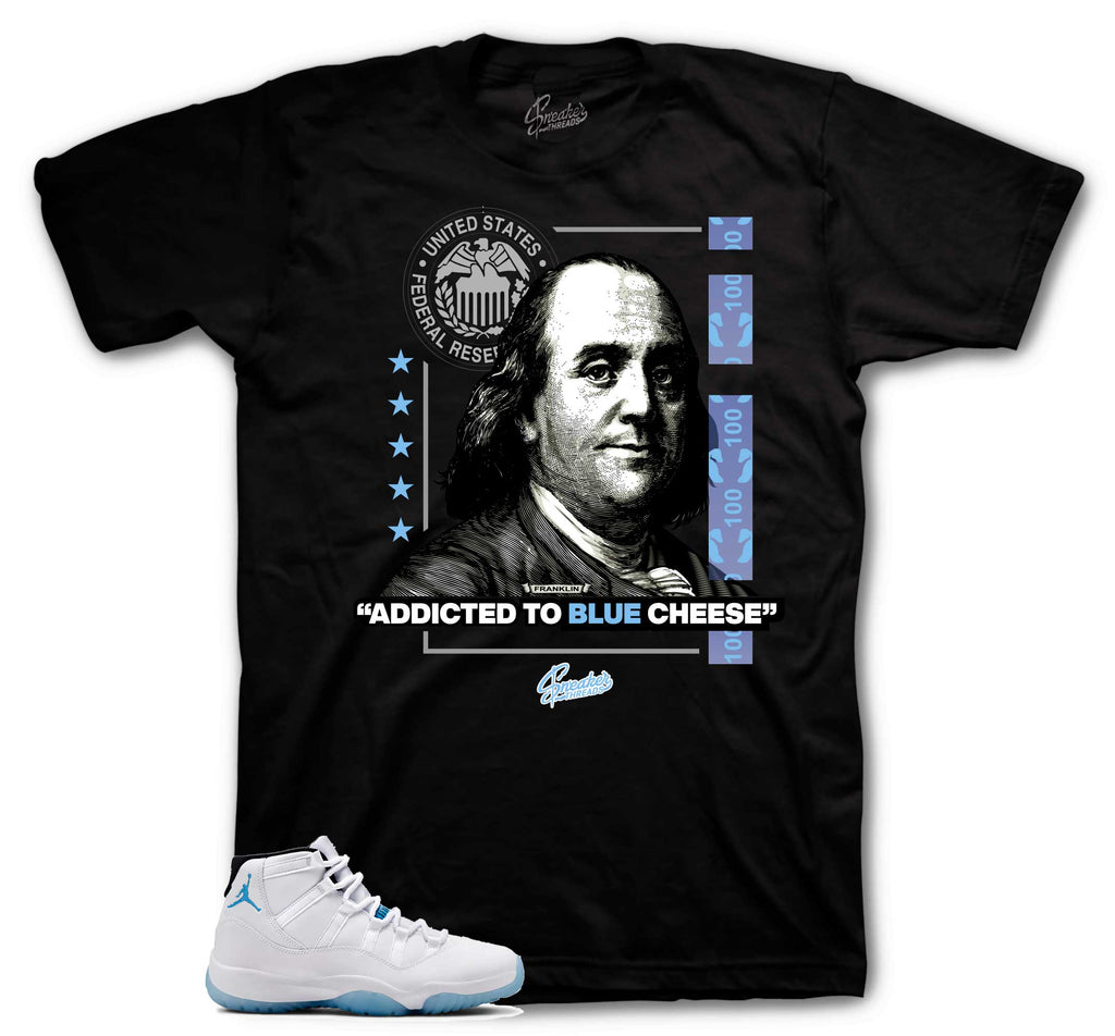 Retro 11 Legend Blue Blue Cheese Shirt