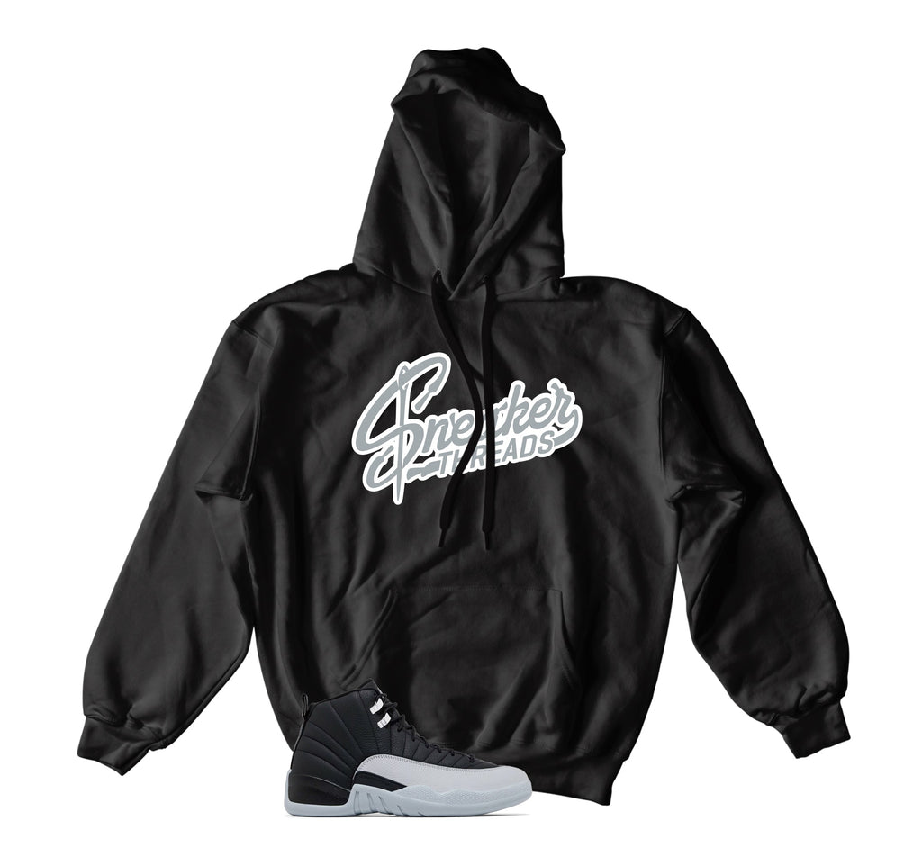 Retro 12 Wolf Grey ST Logo Hoody