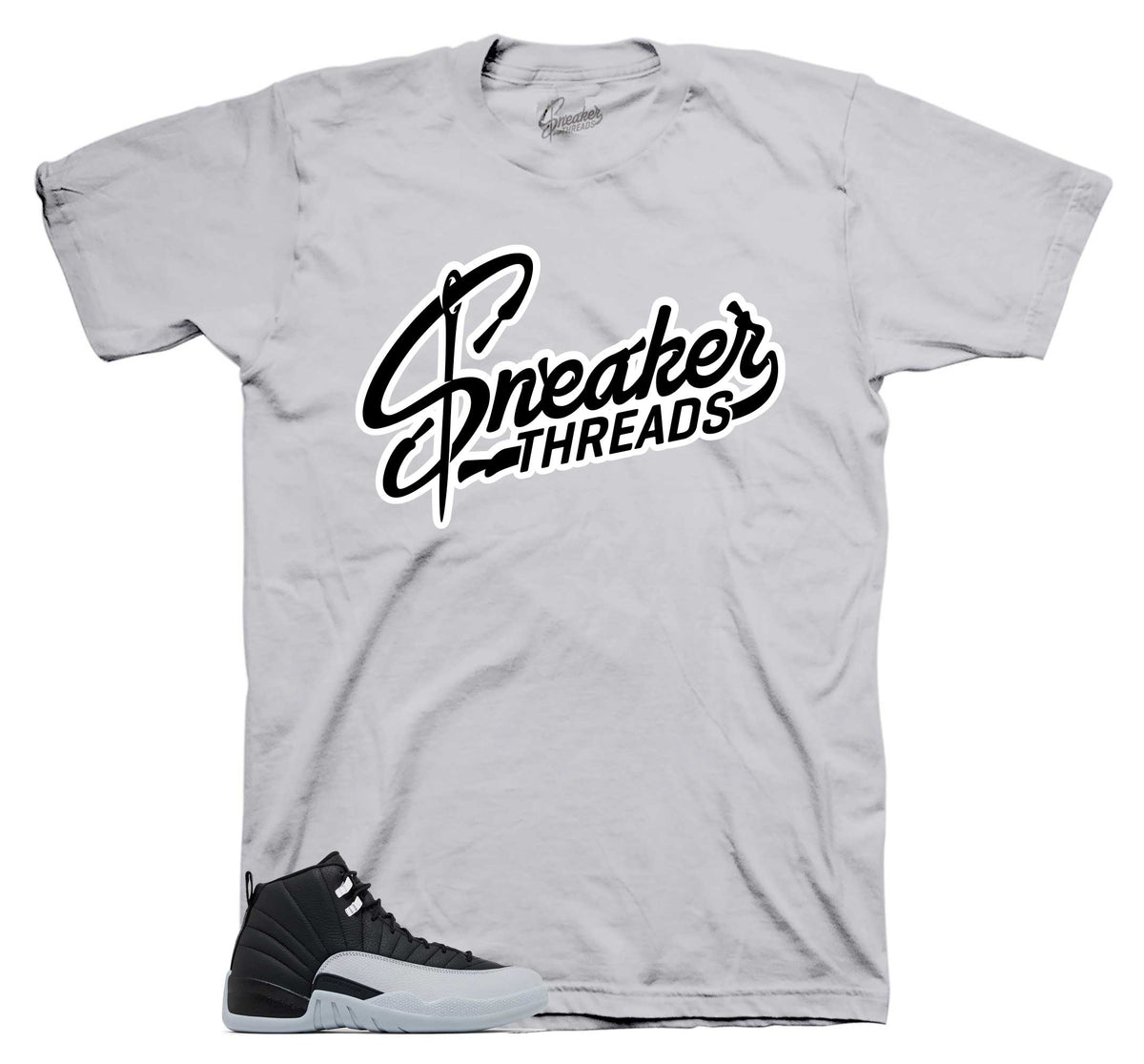 Retro 12 Wolf Grey ST Logo Shirt