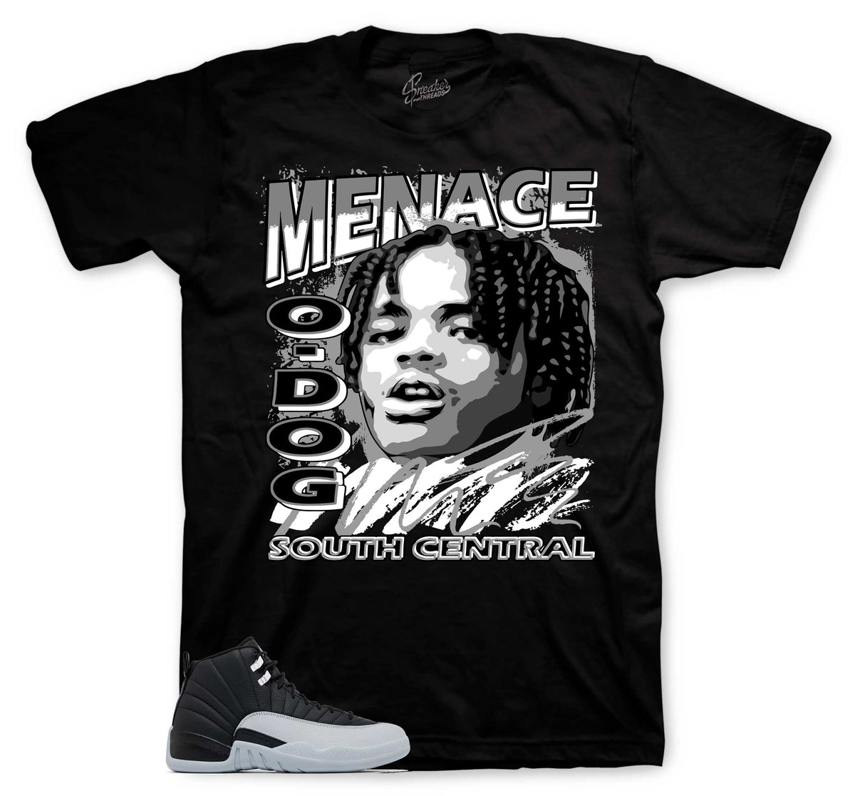 Retro 12 Wolf Grey Nineties Shirt