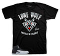 Retro 12 Wolf Grey Lone Wolf Shirt