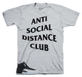 Retro 12 Wolf Grey Social Distance Shirt