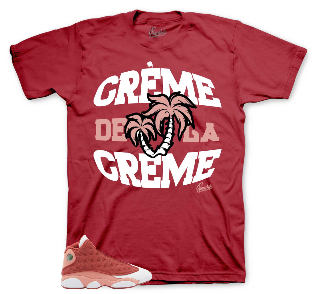 Retro 13 Dune Red Creme Shirt
