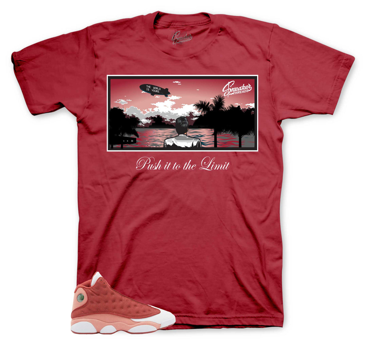 Retro 13 Dune Red World Shirt