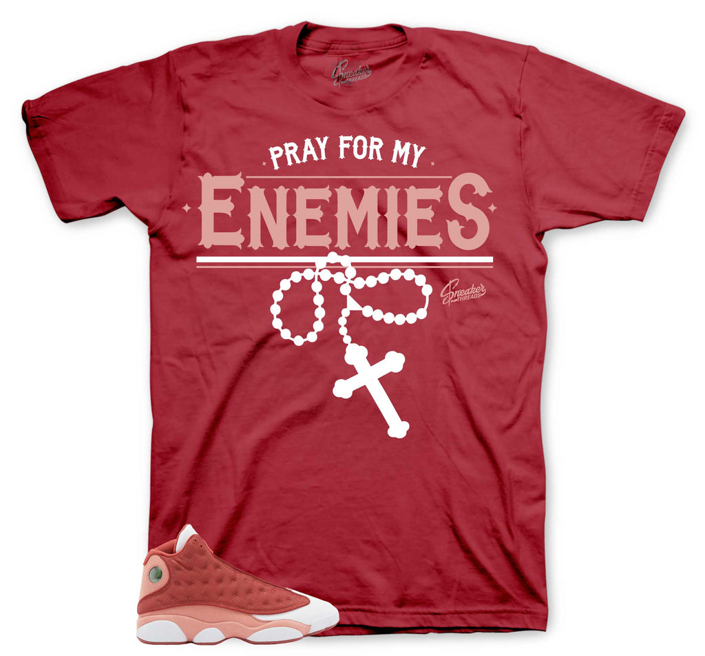 Retro 13 Dune Red Enemies Shirt
