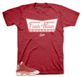 Retro 13 Dune Red Fresh & Klean Shirt