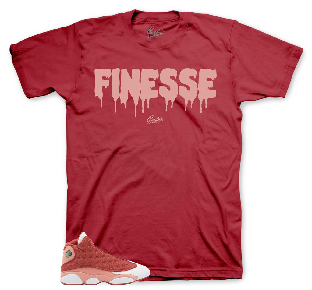 Retro 13 Dune Red Finesse Shirt