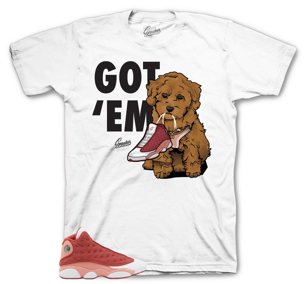 Retro 13 Dune Red Got Em Shirt