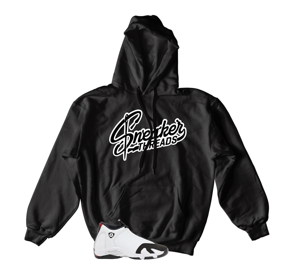 Retro 14 Black Sneaker Threads Hoody